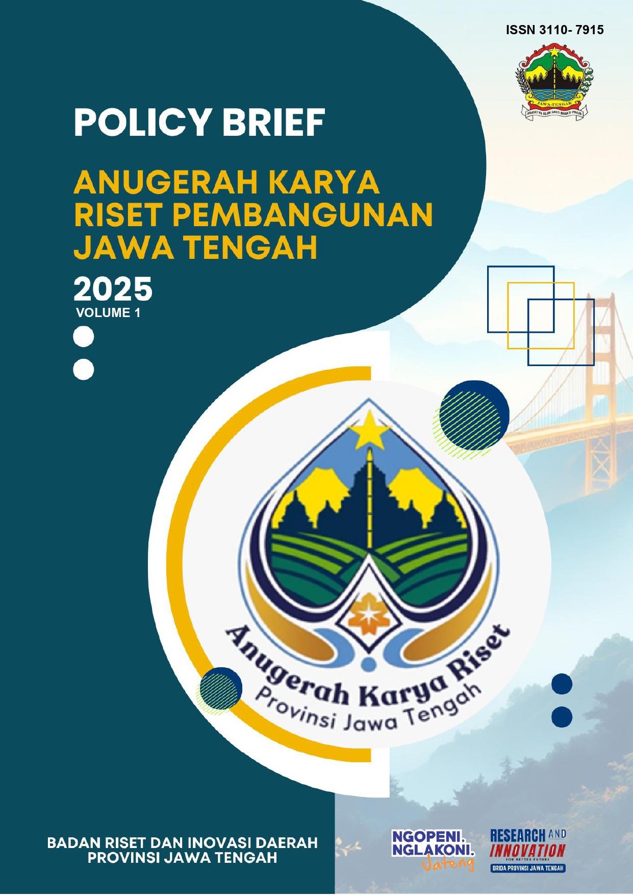 Policy Brief Anugerah Karya Riset Pembangunan Jawa Tengah